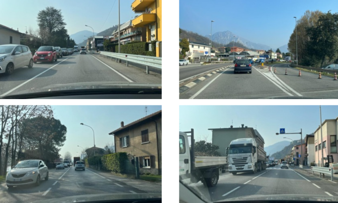 Camion in panne, traffico completamente in tilt