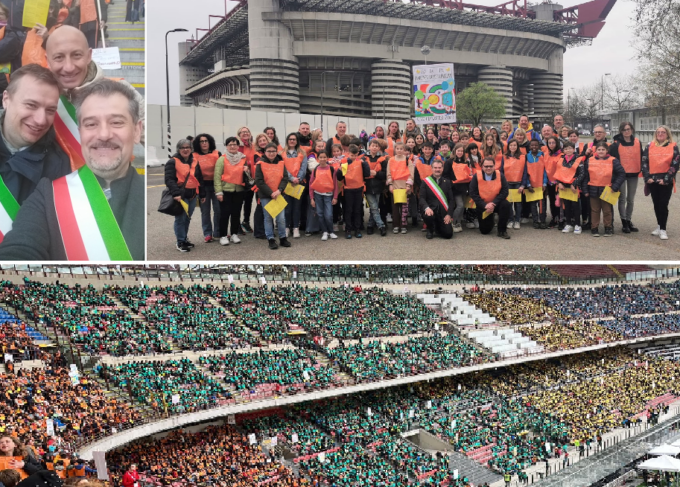 Cresimandi lecchesi e brianzoli a San Siro per l’incontro con l’arcivescovo