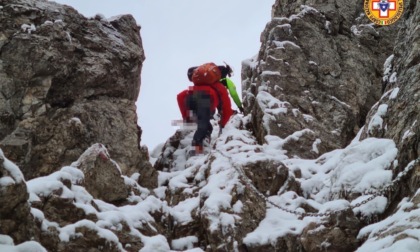 Due giovani bloccati in Grignetta salvati dal Soccorso Alpino