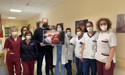 Ospedale Mandic: donati pannelli fotografici all’Ostetricia