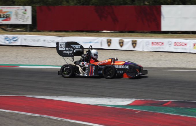 I tubi freno McAnik in pista Formula SAE con l’Università di Pisa