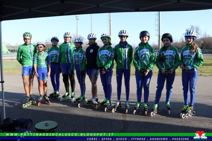 Cassano d’Adda, ottimo inizio di stagione per la Polisportiva Caluschese Pattinaggio FOTO