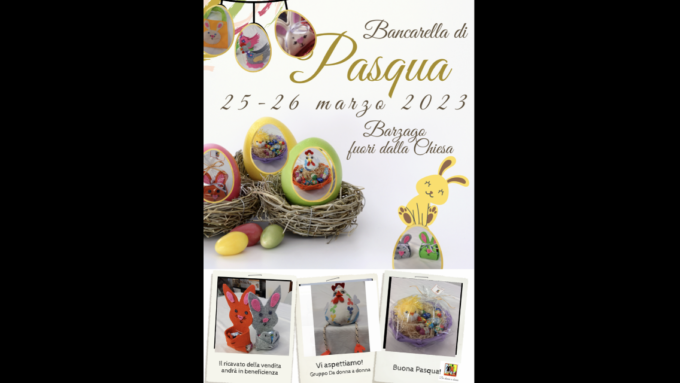 “Da donna a donna”: i preparativi per la bancarella pasquale