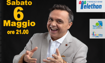 Gabriele Cirilli ad Airuno con “Live show per Telethon”