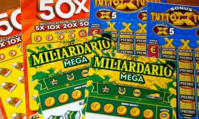 Gratta e vinci fortunatissimo: vinti 2 milioni di euro
