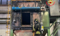 Incendio in azienda: mobilitate 3 squadre di Vigili del fuoco
