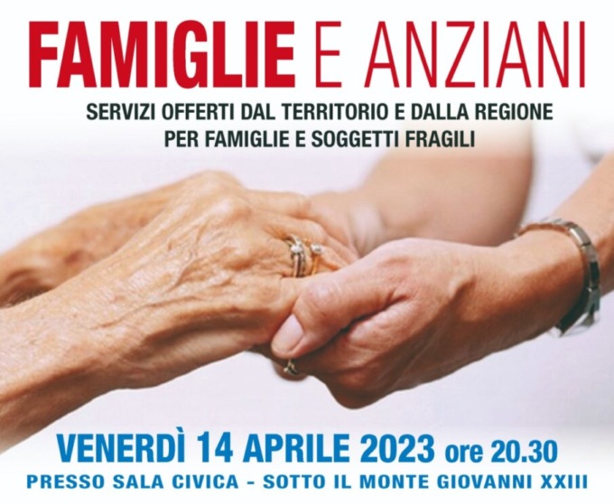 L’associazione Moro25 parla di famiglie e anziani