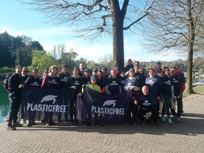 Plasticfree, staffetta ecologica a Brivio