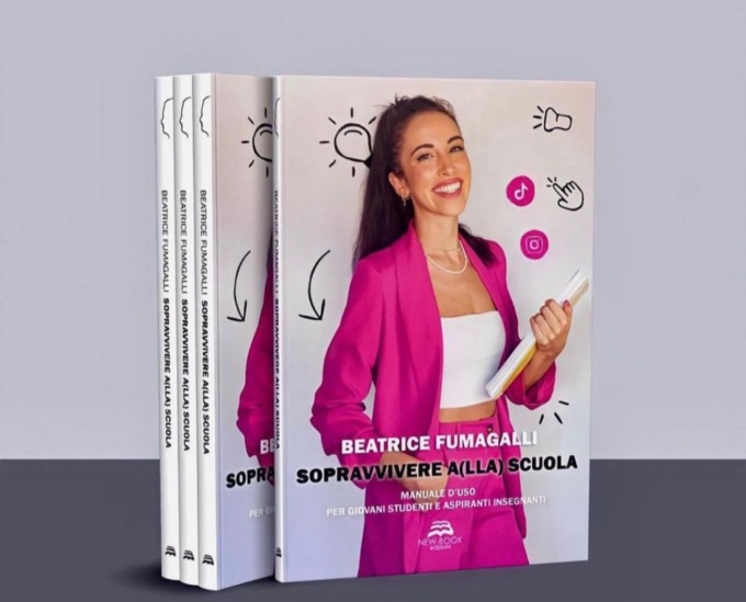 La prof stella dei social Beatrice Fumagalli presenta il suo libro