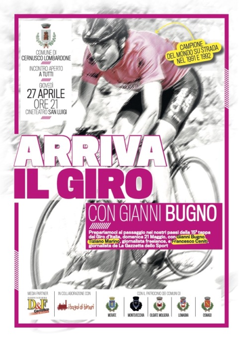 Giro d’Italia, nel meratese ne parla Gianni Bugno