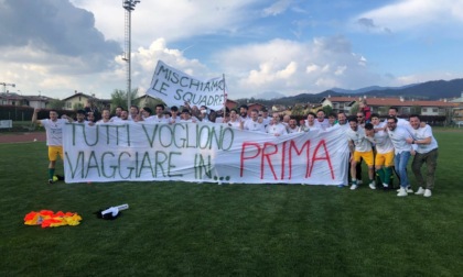 Calusco Calcio, inizia la festa: i biancoverdi vincono il campionato! FOTOGALLERY