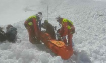 Valanga in Valfurva, salvi i quattro escursionisti