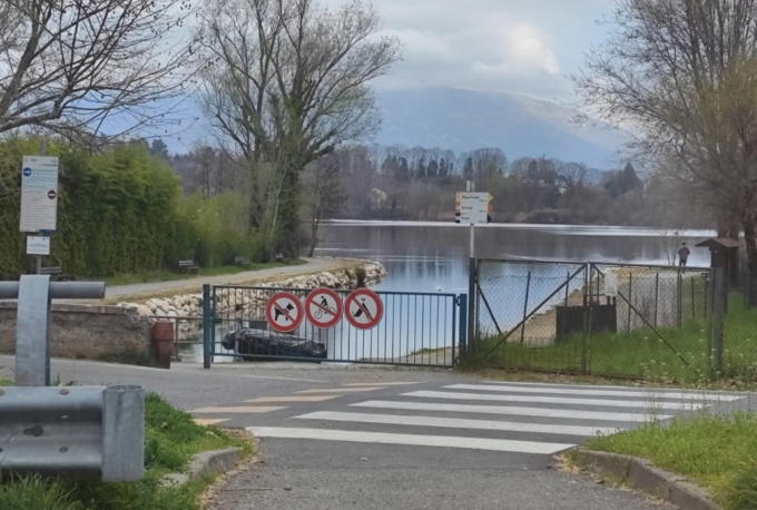 Chiudono i sentieri del Lago: la zona B riaprirà a metà aprile