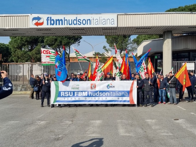 “Riuscito lo sciopero alla Fbm Hudson”