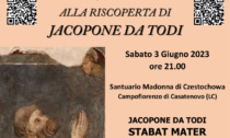 "Alla riscoperta di Jacopone da Todi" a Casatenovo