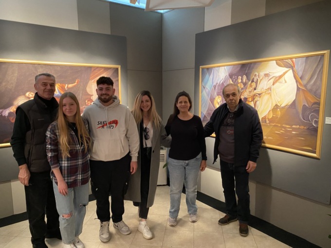 “Sotto lo stesso Cielo”: l’artista israeliana Iris Wexler visita la mostra