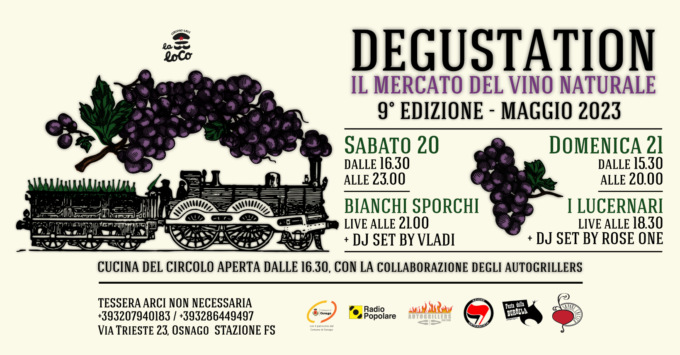 A Osnago torna il mercato di vino naturale