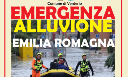 Emergenza alluvione, Verderio per Emilia Romagna