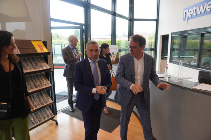 L’assessore regionale ai Trasporti visita Netweek: dalla mobilità sostenibile al rinnovo del contratto con Trenord