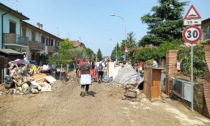 Protezione civile lecchese in campo in Emilia Romagna