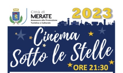 A Merate torna il "cinema sotto le stelle 2023"