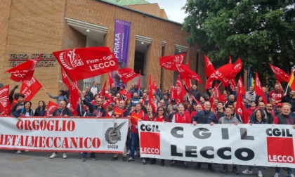 Manifestazione dei sindacati per tutelare i diritti di lavoratori e pensionati