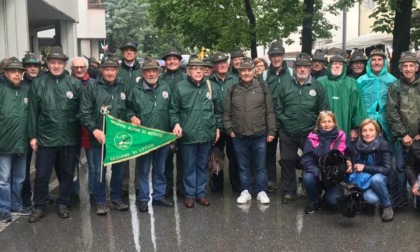 Penne nere meratesi e casatesi a Udine. “Gli alpini sono la speranza come il loro colore verde”