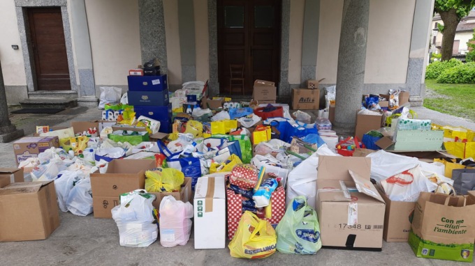 Brivio che dona a sostegno degli alluvionati