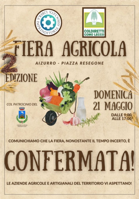 Confermata la fiera agricola ad Aizurro