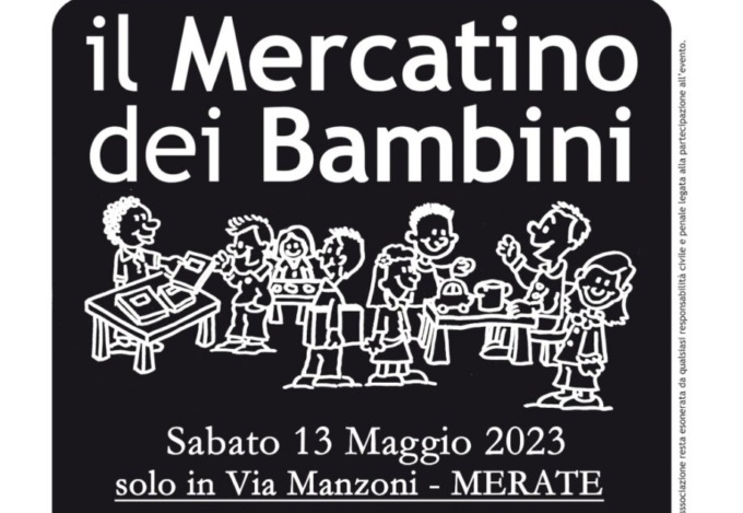 “Il mercatino dei bambini” torna a Merate
