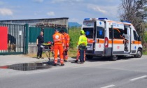 Si sente male al lavoro, elitrasportato in ospedale