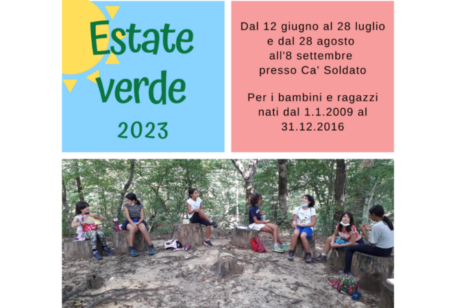 Estate Verde, camp estivo del Parco del Curone