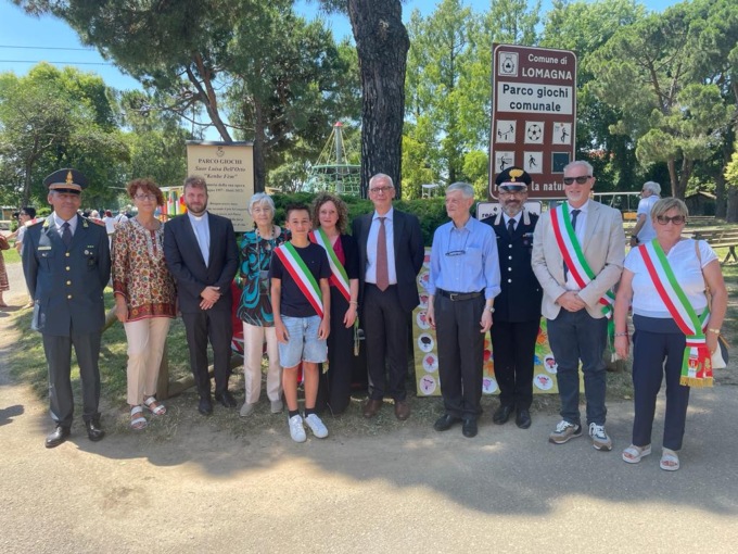 Lomagna ha intitolato il parchetto a Suor Luisa