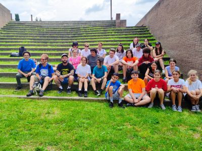 Il silos dell’Area Cazzaniga dipinto dai giovani