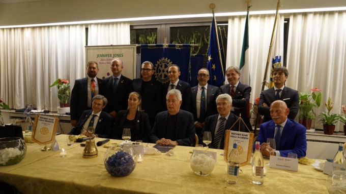 Rotary club Colli Briantei, serata di temi importanti