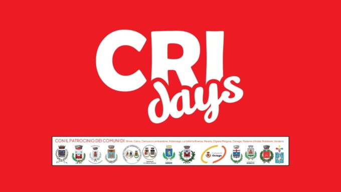 Cri days, un weekend di imperdibile festa