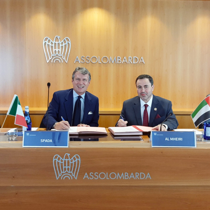 Firmata la collaborazione tra Assolombarda e l’Emirato di Sharjah