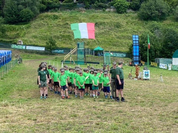 In 200 al campo alpini in Valle San Martino