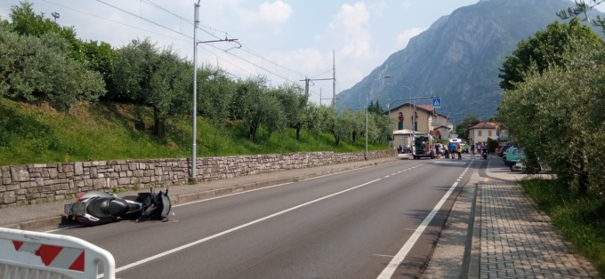 Schianto auto moto sull Sp 72: muore ragazzo di 20 anni