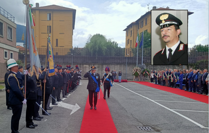 I Carabinieri celebrano l’anniversario ricordando il luogotenente Luca Nesti