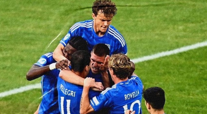 Lorenzo Pirola in gol con l’Italia, la dedica: “A nonno che mi seguiva sempre”