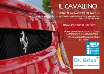 Ferrari Club Caprino Bergamasco in raduno a Calolzio