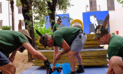 Primo design park contro le mafie: anche le penne nere della Valle San Martino al lavoro