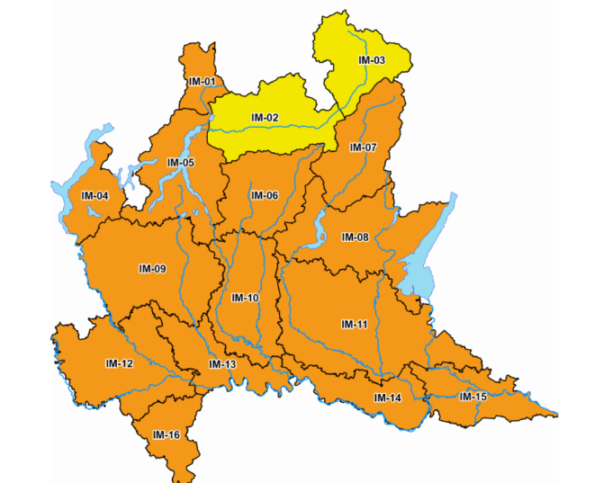 Ancora vento e temporali: nuova allerta meteo arancione