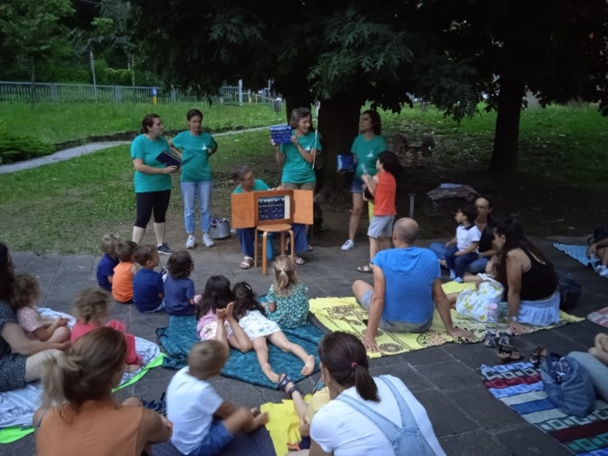 Missaglia, circa 50 bambini alle “Letture sotto le stelle” degli Incantastorie