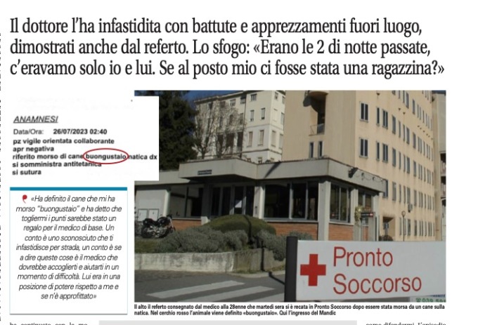 Molestie in pronto soccorso, ne parlano le associazioni della zona
