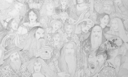 Una mostra dedicata a Tolkien, autore del grande classico "Il Signore degli Anelli"