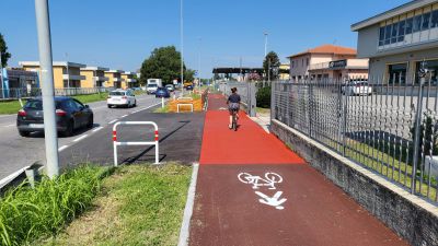 Pronta la nuova pista ciclopedonale tra Merate e Robbiate