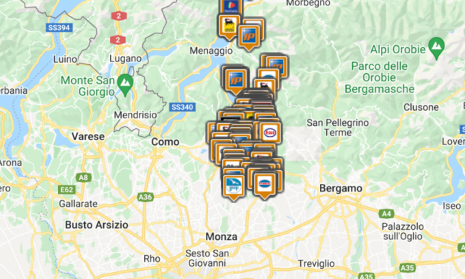 Benzina, dove trovarla sotto 2 euro in provincia