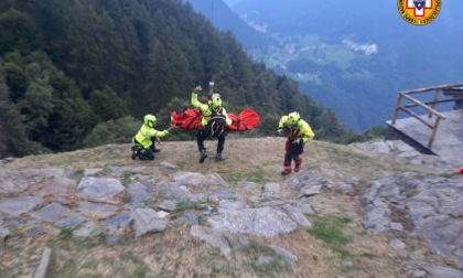 Tre interventi per il soccorso alpino nel Lecchese